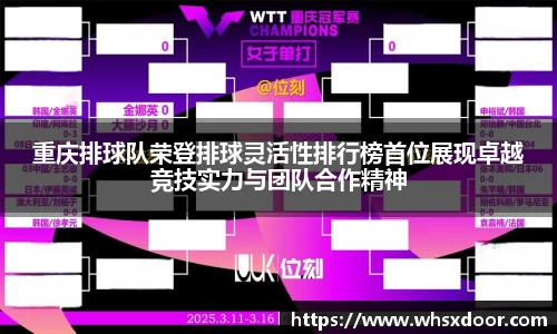 重庆排球队荣登排球灵活性排行榜首位展现卓越竞技实力与团队合作精神